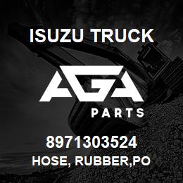 8971303524 Isuzu Truck HOSE, RUBBER,PO | AGA Parts