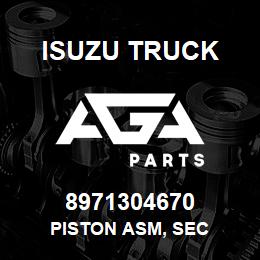 8971304670 Isuzu Truck PISTON ASM, SEC | AGA Parts