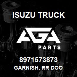 8971573873 Isuzu Truck GARNISH, RR DOO | AGA Parts