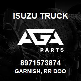 8971573874 Isuzu Truck GARNISH, RR DOO | AGA Parts