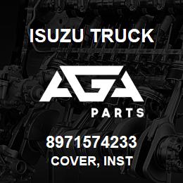 8971574233 Isuzu Truck COVER, INST | AGA Parts