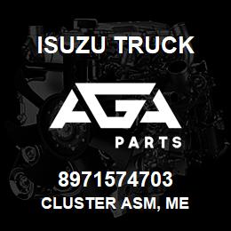 8971574703 Isuzu Truck CLUSTER ASM, ME | AGA Parts