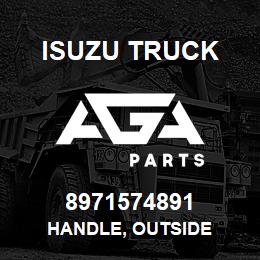 8971574891 Isuzu Truck HANDLE, OUTSIDE | AGA Parts