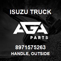 8971575263 Isuzu Truck HANDLE, OUTSIDE | AGA Parts