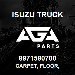 8971580700 Isuzu Truck CARPET, FLOOR, | AGA Parts