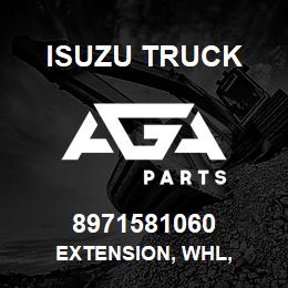 8971581060 Isuzu Truck EXTENSION, WHL, | AGA Parts