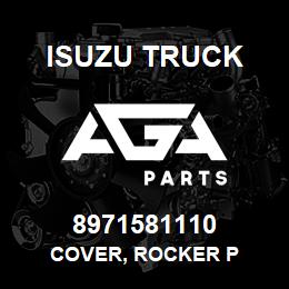 8971581110 Isuzu Truck COVER, ROCKER P | AGA Parts