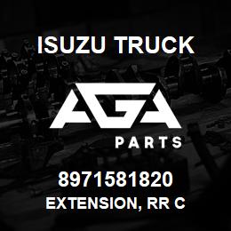 8971581820 Isuzu Truck EXTENSION, RR C | AGA Parts