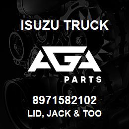 8971582102 Isuzu Truck LID, JACK & TOO | AGA Parts