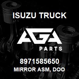 8971585650 Isuzu Truck MIRROR ASM, DOO | AGA Parts