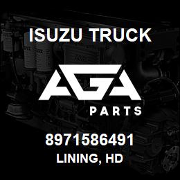 8971586491 Isuzu Truck LINING, HD | AGA Parts