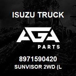 8971590420 Isuzu Truck SUNVISOR 2WD (L | AGA Parts