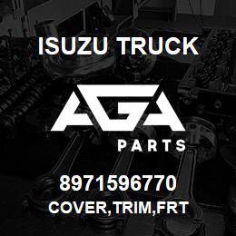 8971596770 Isuzu Truck COVER,TRIM,FRT | AGA Parts