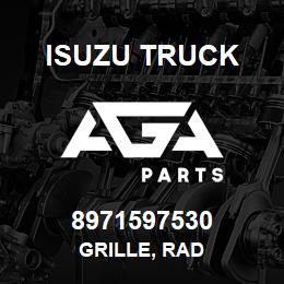 8971597530 Isuzu Truck GRILLE, RAD | AGA Parts