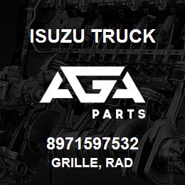 8971597532 Isuzu Truck GRILLE, RAD | AGA Parts