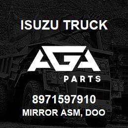 8971597910 Isuzu Truck MIRROR ASM, DOO | AGA Parts