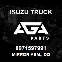 8971597991 Isuzu Truck MIRROR ASM., DO | AGA Parts