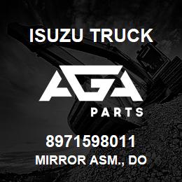 8971598011 Isuzu Truck MIRROR ASM., DO | AGA Parts