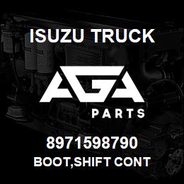 8971598790 Isuzu Truck BOOT,SHIFT CONT | AGA Parts