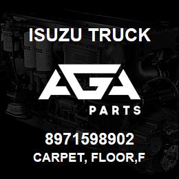 8971598902 Isuzu Truck CARPET, FLOOR,F | AGA Parts