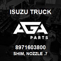 8971603800 Isuzu Truck SHIM, NOZZLE .7 | AGA Parts