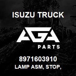 8971603910 Isuzu Truck LAMP ASM, STOP, | AGA Parts