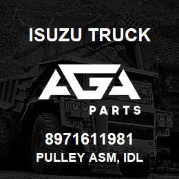 8971611981 Isuzu Truck PULLEY ASM, IDL | AGA Parts