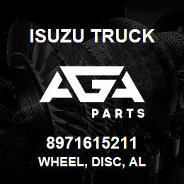 8971615211 Isuzu Truck WHEEL, DISC, AL | AGA Parts