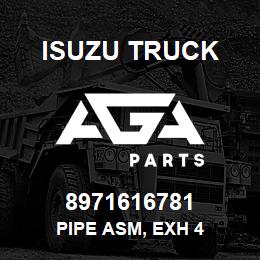 8971616781 Isuzu Truck PIPE ASM, EXH 4 | AGA Parts