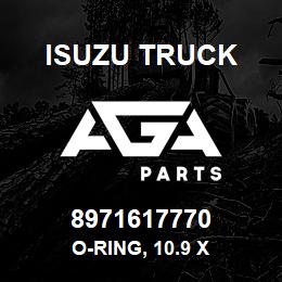 8971617770 Isuzu Truck O-RING, 10.9 X | AGA Parts