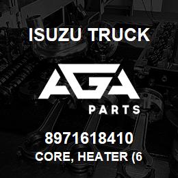 8971618410 Isuzu Truck CORE, HEATER (6 | AGA Parts