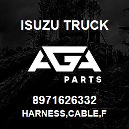 8971626332 Isuzu Truck HARNESS,CABLE,F | AGA Parts