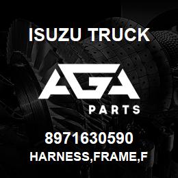 8971630590 Isuzu Truck HARNESS,FRAME,F | AGA Parts