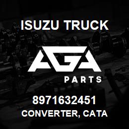 8971632451 Isuzu Truck CONVERTER, CATA | AGA Parts