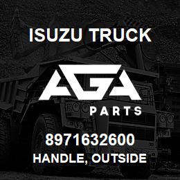 8971632600 Isuzu Truck HANDLE, OUTSIDE | AGA Parts