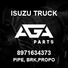 8971634373 Isuzu Truck PIPE, BRK,PROPO | AGA Parts