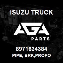 8971634384 Isuzu Truck PIPE, BRK,PROPO | AGA Parts