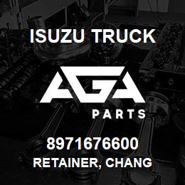 8971676600 Isuzu Truck RETAINER, CHANG | AGA Parts