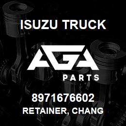 8971676602 Isuzu Truck RETAINER, CHANG | AGA Parts