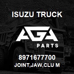 8971677700 Isuzu Truck JOINT,JAW,CLU M | AGA Parts