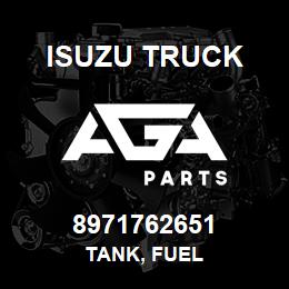 8971762651 Isuzu Truck TANK, FUEL | AGA Parts