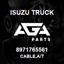 8971765561 Isuzu Truck CABLE,A/T | AGA Parts