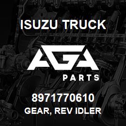 8971770610 Isuzu Truck GEAR, REV IDLER | AGA Parts