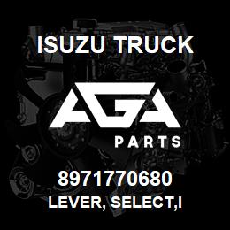 8971770680 Isuzu Truck LEVER, SELECT,I | AGA Parts