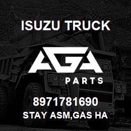 8971781690 Isuzu Truck STAY ASM,GAS HA | AGA Parts