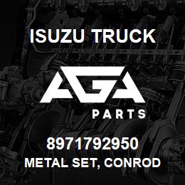 8971792950 Isuzu Truck METAL SET, CONROD | AGA Parts