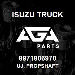 8971806970 Isuzu Truck UJ, PROPSHAFT | AGA Parts