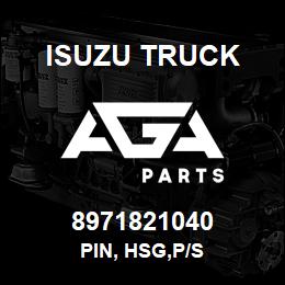 8971821040 Isuzu Truck PIN, HSG,P/S | AGA Parts