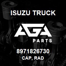 8971826730 Isuzu Truck CAP, RAD | AGA Parts