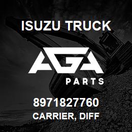 8971827760 Isuzu Truck CARRIER, DIFF | AGA Parts